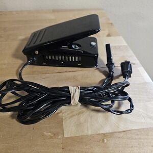 Matsushita 3C-135B Vintage 3-Prong Metal Foot Pedal For Singer Sewing Machines